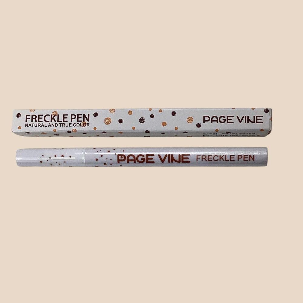 Page Vine Freckle Pen Natural True Color Faux Freckle Makeup Brand New